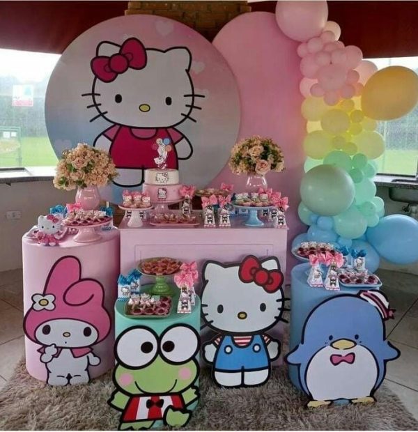 PARTY ME THEMA HELLO KITTY KUROMI (1)