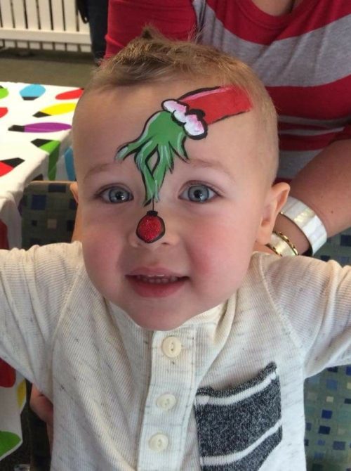 christmas face painting (12)